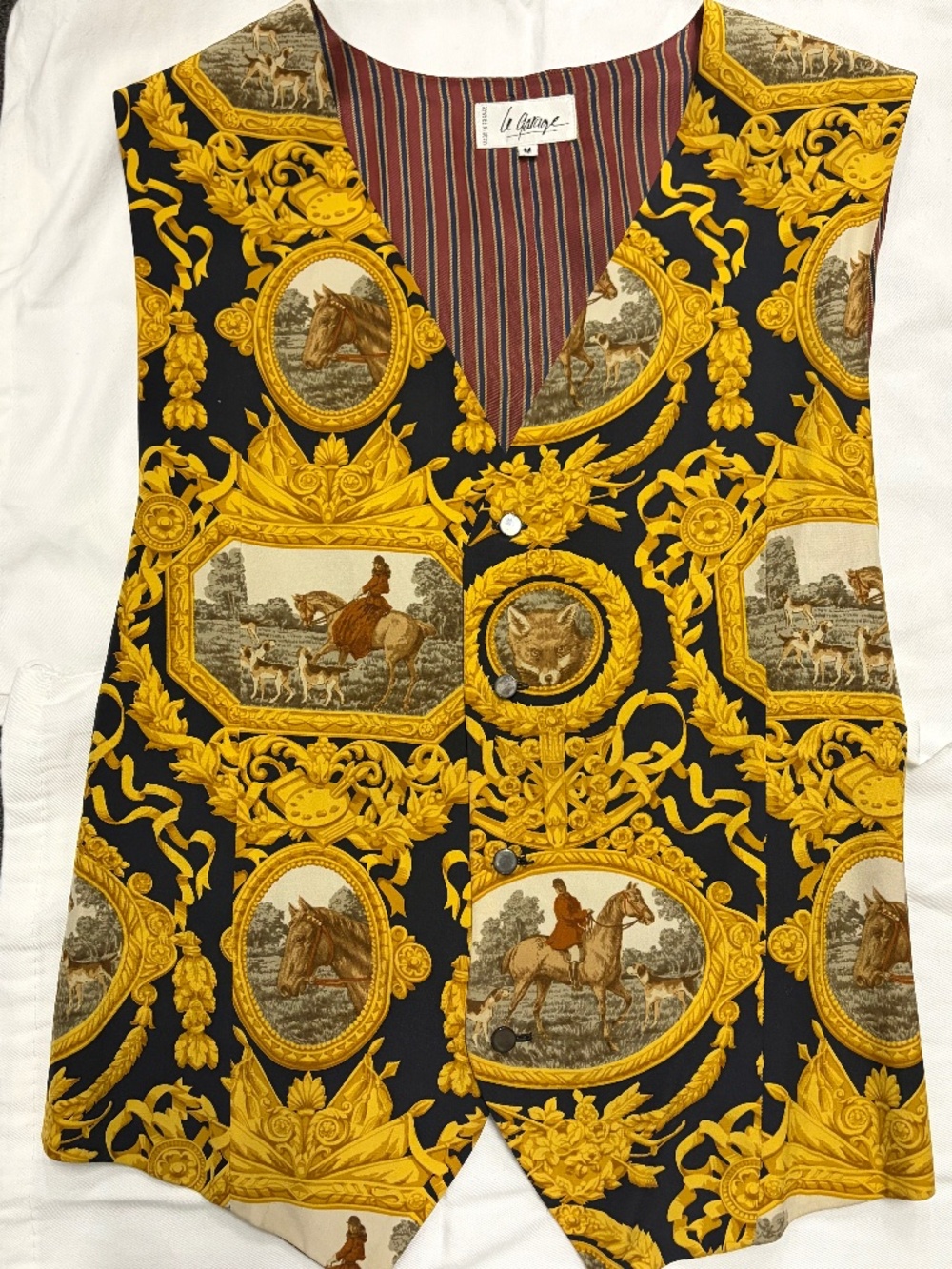Silk vest